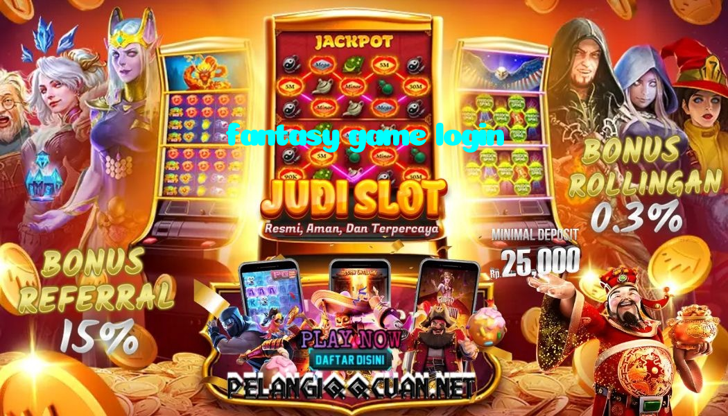 fantasy game login casino presented on mobile device in Pakistan with slots and live games